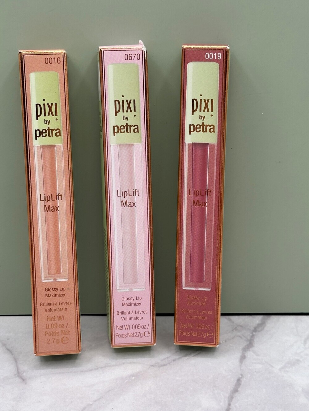 Pixi Glossy Lipgloss Honey Sheen 3-pack